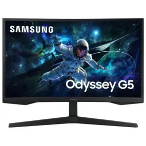 Монiтор Samsung 27" Odyssey G5 S27CG550 Black (LS27CG550EIXUA)