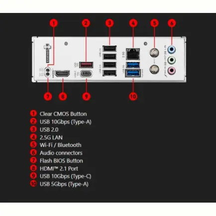 Материнская плата MSI B840 Gaming Plus WiFi Socket AM5