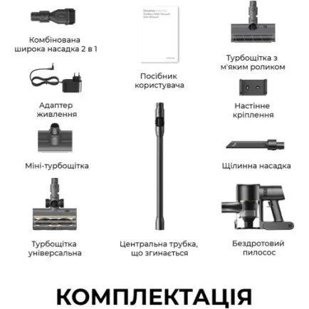 Аккумуляторный пылесос Dreame R10s Pro EN (VZV23B)