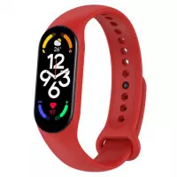 Силіконовий ремінець BeCover для Xiaomi Mi Smart Band 7 Red (707485)