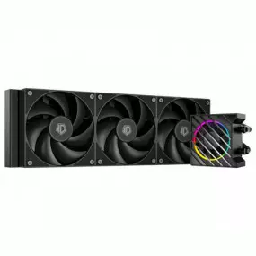 Система водяного охлаждения ID-Cooling Dashflow 360 XT Lite Black, Intel: LGA2066/2011/1700/1200/1151/1150/1155/1156, AMD: AM5/AM4, 396х120х27 мм