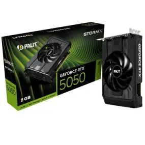 Відеокарта GF RTX 5050 8GB GDDR6 StormX Palit (NE65050019P1-GB2070F)