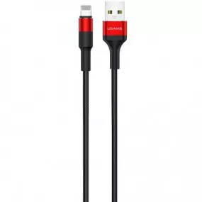 Кабель Usams US-SJ220 USB - Lightning, 1.2 м, Red (SJ220IP02)