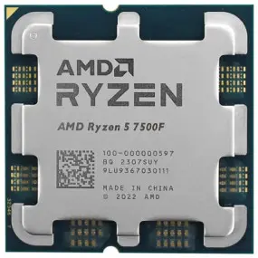 Процессор AMD Ryzen 5 7500F (3.7GHz 32MB 65W AM5)