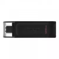 Флеш-накопичувач USB3.2 128GB Type-C Kingston DataTraveler 70 Black (DT70/128GB)..