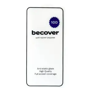 Защитное стекло BeCover для Poco M6 Pro 4G 10D Black (711339)