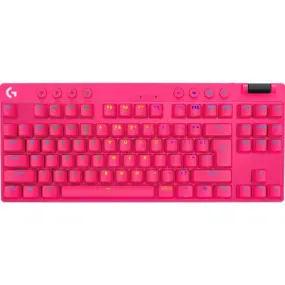 Клавиатура беспроводная Logitech G PRO X TKL Lightspeed Magenta (920-012159)