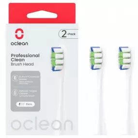 Насадка для зубної електрощітки Oclean P1C1 W02 Professional Clean Brush Head White (2 шт)