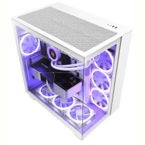 Корпус NZXT H9 Flow White (CM-H91FW-01)