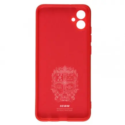 Чехол-накладка Armorstandart Icon для Samsung Galaxy A04e SM-A042/M04 SM-M045/F04 SM-E045 Camera cover Red (ARM65141)