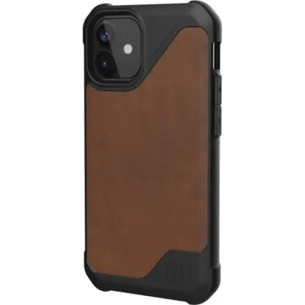 Чехол-накладка Urban Armor Gear Metropolis Lite для Apple iPhone 12 Mini Leather Brown (11234O118380)