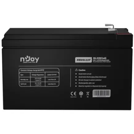 Акумуляторна батарея Njoy HR09122F 12V 9AH (BTVACIUOCTH2FCN01B)