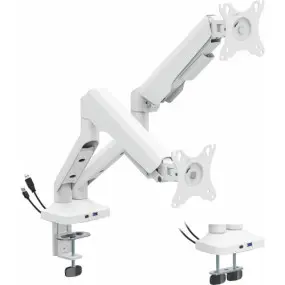 Крепление настольное для двух мониторов OfficePro 17-35" White (MA452W)