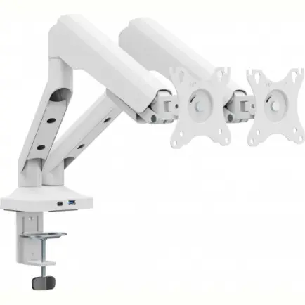 Крепление настольное для двух мониторов OfficePro 17-35" White (MA452W)