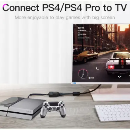 Адаптер Vention Flat HDMI - VGA (M/F)