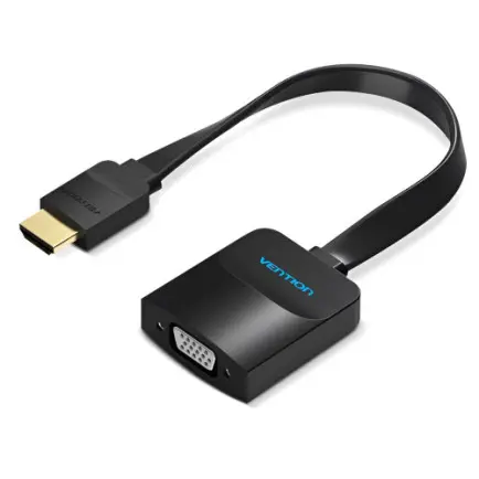 Адаптер Vention Flat HDMI - VGA (M/F)
