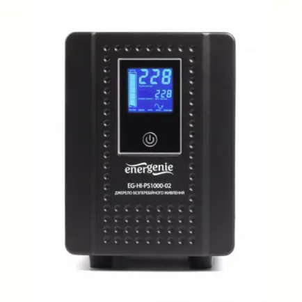 ИБП EnerGenie EG-HI-PS1000-02 1000VA,2xSchuko, длительного действия (инвертор)