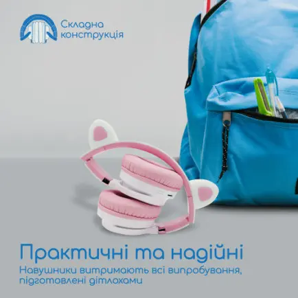 Bluetooth-гарнітура Promate Panda Bubblegum