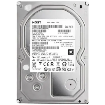 Накопичувач HDD SATA 2.0Tb Hitachi Deskstar 7K3000 7.2K 6G SATA 3.5 (HUA723020ALA640)