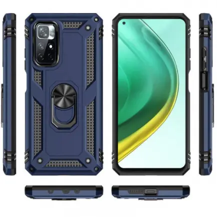 Чeхол-накладка BeCover Military для Xiaomi Poco M4 Pro 5G Blue (707121)