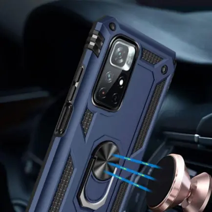 Чeхол-накладка BeCover Military для Xiaomi Poco M4 Pro 5G Blue (707121)