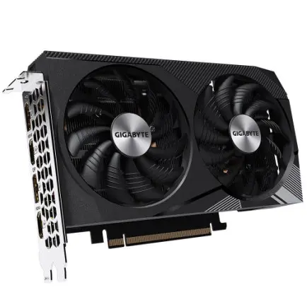 Видеокарта GF RTX 3060 12GB GDDR6 Windforce OC Gigabyte (GV-N3060WF2OC-12GD)