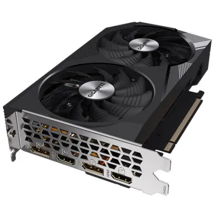 Видеокарта GF RTX 3060 12GB GDDR6 Windforce OC Gigabyte (GV-N3060WF2OC-12GD)