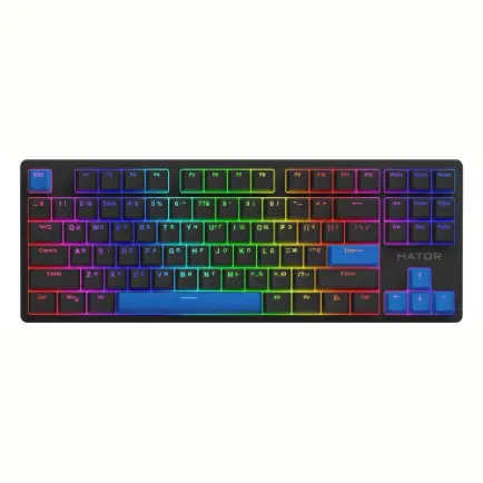 Набір кейкапів Hator PBT Keycaps Autograph Edition Navy Blue (HTS-714)