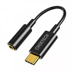 Адаптер Choetech USB Type-C - 3.5 мм (M/F)