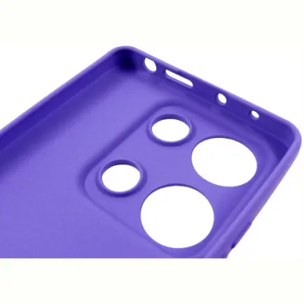 Чeхол-накладка Dengos Carbon для Xiaomi Redmi Note 14S Violet (DG-TPU-CRBN-228)