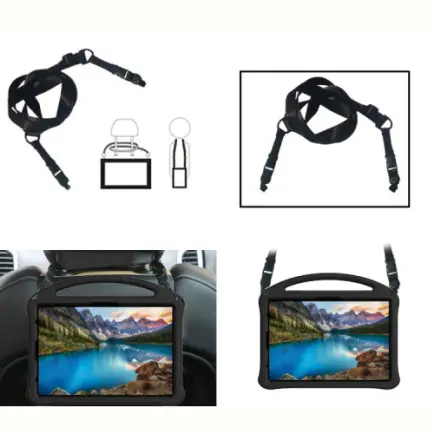 Чeхол-накладка BeCover Protected Cover с креплением для Apple iPad Air 11" M4 2026 Black (715190)