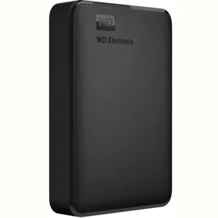Зовнішній жорсткий диск 2.5" USB 5.0TB WD Elements Portable Black (WDBU6Y0050BBK-WESN)