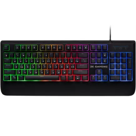 Клавіатура 2E Gaming KG325UB LED Ukr Black (2E-KG325UB)