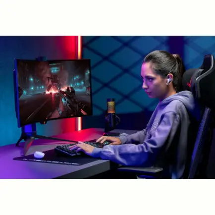 Bluetooth-гарнитура Asus ROG Cetra True Wireless SpeedNova White (90YH03Y0-BTUA10)