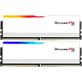 Модуль памяти DDR5 2x32GB/6000 G.Skill Ripjaws M5 RGB White (F5-6000J3040G32GX2-RM5RW)