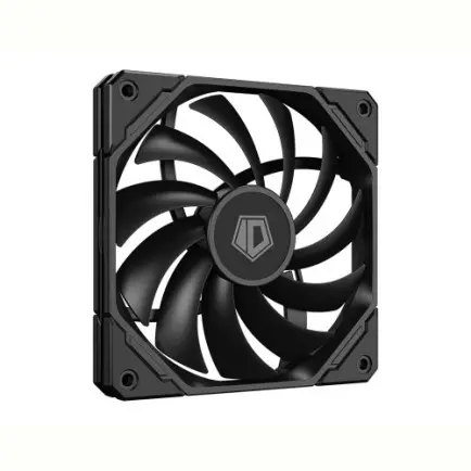 Вентилятор ID-Cooling TF-12015-K, 120x120x15мм, 4-pin, черный