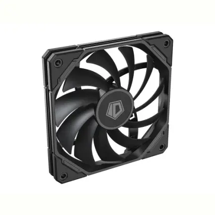 Вентилятор ID-Cooling TF-12015-K, 120x120x15мм, 4-pin, черный