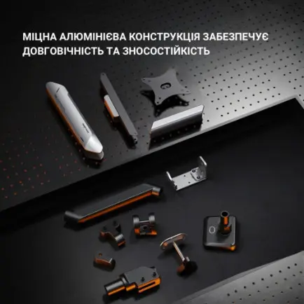 Кронштейн Anda Seat Stealth Pro II RGB 17"-42" Titanium (AD-W-A9X-1S-BT)