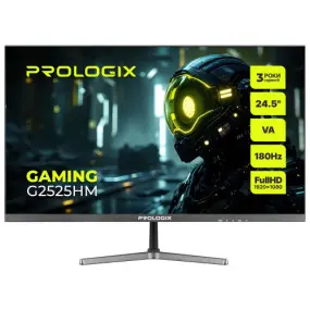 Монитор Prologix Gaming 24.5" G2525HM VA Black 180Hz