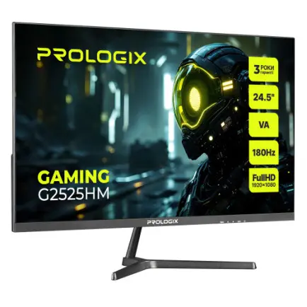 Монітор Prologix Gaming 24.5" G2525HM VA Black 180Hz