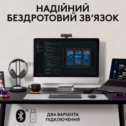 Bluetooth-гарнітура Logitech Zone Vibe Wireless MS Graphite (981-001157)