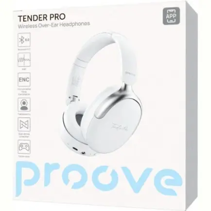 Bluetooth-гарнітура Proove Tender Pro with ANC (APP)