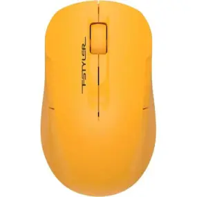 Мышь беспроводная A4Tech FG15CS Air2 Yellow