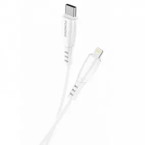 Кабель Foneng X75 USB-C - Lightning 1м White (X75-CA-TCIP)