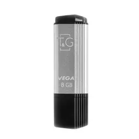 Флеш-накопитель USB 8GB T&G 121 Vega Series Silver (TG121-8GBSL)