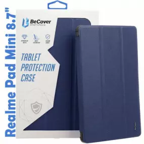 Чехол-книжка BeCover Smart для Realme Pad Mini 8.7" Deep Blue (708258)