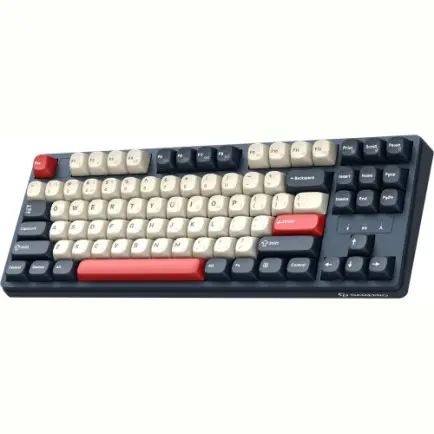 Клавіатура бездротова GamePro Asgard Ragnar Keychron Super Red Switch Blue (MK285BL)