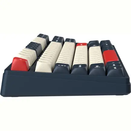 Клавіатура бездротова GamePro Asgard Ragnar Keychron Super Red Switch Blue (MK285BL)