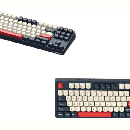 Клавіатура бездротова GamePro Asgard Ragnar Keychron Super Red Switch Blue (MK285BL)