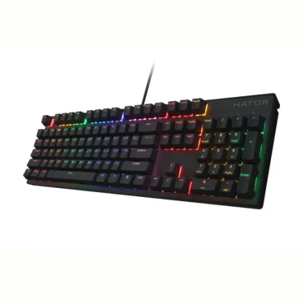 Клавіатура Hator Icefall Mecha Rainbow Black (HTK104UA)